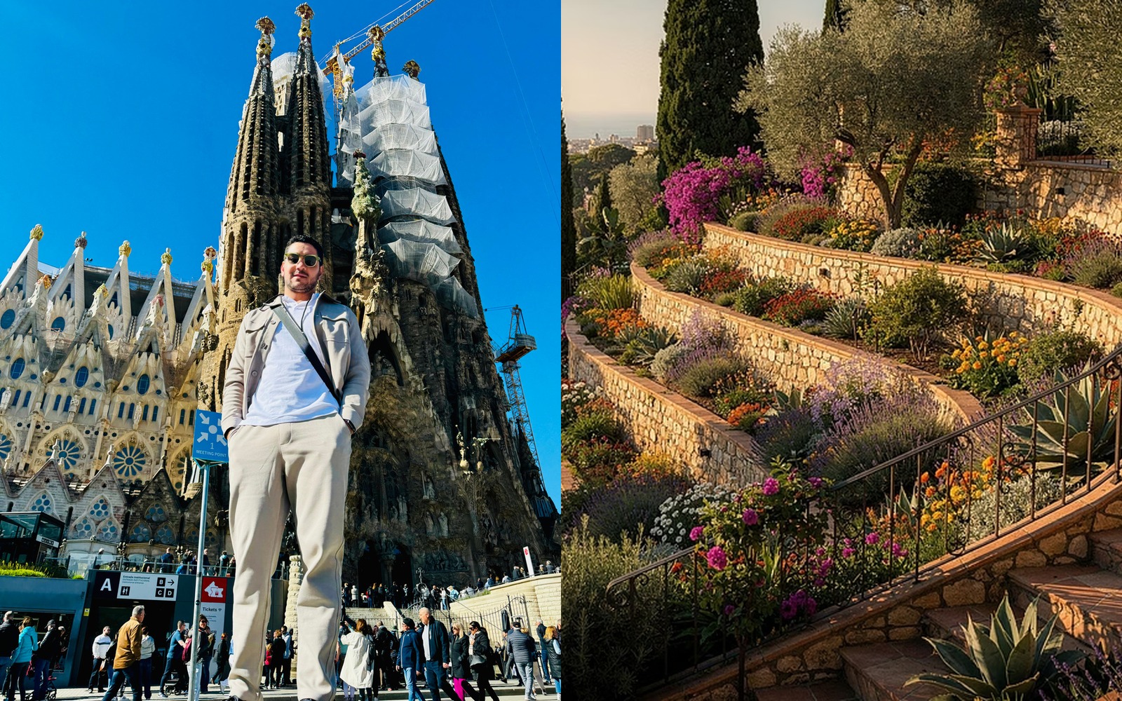 Sagrada Família e Park Güell em Barcelona
